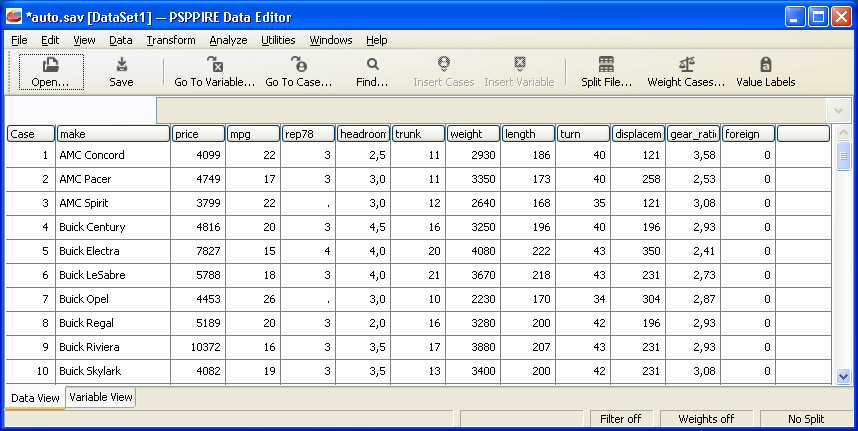 usespss stata 13